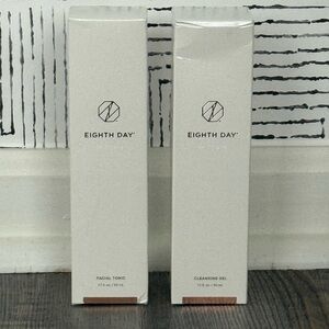 Eighth Day Cleansing Gel & Facial Tonic, NEW Sealed Boxes